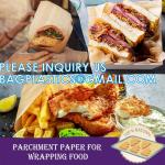 Unbleached Deli Wax Paper Sheets For Food, Basket Liners Food Picnic Paper