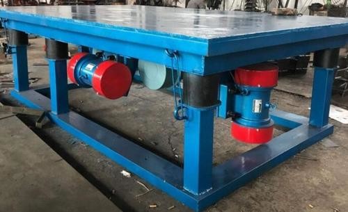 Paver Block Vibrating Table 1.44m2 Powder Processing Machine