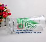 Vinyl Zipper Tube, Makeup Tube Bag, Cosmetic Tube Transparent Plastic Cosmetic