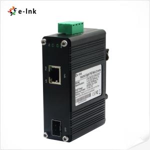 Wholesale Auto MDI 95W PoE Media Converter 100/1000BASE-X SFP 48VDC from china suppliers