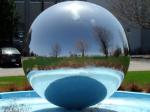 Gaint PVC Inflatable Advertising Balls Mirror For Fashion Show
