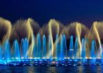 Stainless Steel 304 Digital Swing Fountain Jet 360 Degree Rotation 1 Cycle