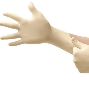 Wholesale Light Yellow Powder Free Disposable Latex Examination Gloves 4g 5g from china suppliers