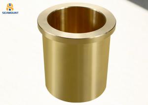 Wholesale Lubricating Composite Copper Flanged Bronze Copper Bushing Stone Crusher Machine Parts from china suppliers