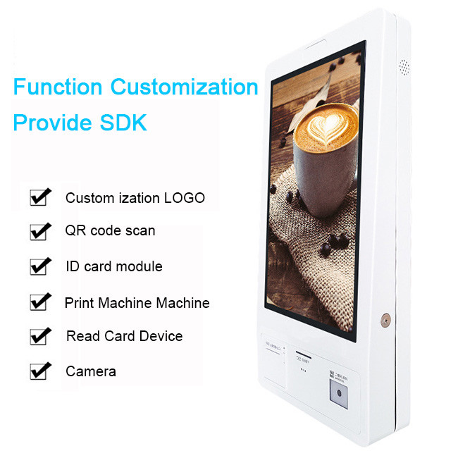 Digital Self-Ordering Kiosk for Hospitality and Fast Food