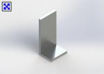 Silver Anodized Aluminum Angle Profile Corrosion Resistant Long Lifetime