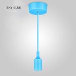 Colorful Silicone Pendant Light Socket