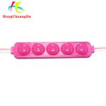Advertising 2835 SMD LED Module For Sign 5 LEDs Outdoor 75*15mm