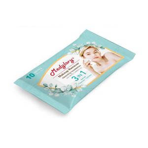 Wholesale 10pcs Makeup Remover Wipes Mixed Skin Lime Detoxifying Cleansing Soothing from china suppliers