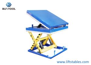 Wholesale 30 Degree Mobile Hydraulic Scissor Lift And Tilt Table Cart 1300x1200mm from china suppliers