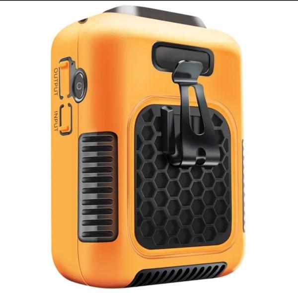 Socool Fan 8000mAh Clip Waist Fan Green Orange Grey Multifunctional Portable Fan