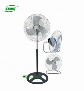 Wholesale 18 Inch AC Stand Fan , 3 Metal Blades 3 In 1 Fan RoHS EMC Approved from china suppliers