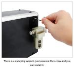 280*150*190mm Pneumatic Jewelry Engraving Machine 400-8000rpm