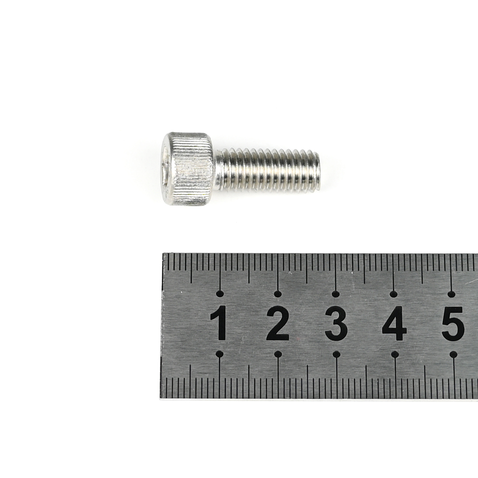 Mechanical Products Custom Stainless Steel Fillister Head Hex Socket Machine Screws