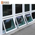 Double Glazing Aluminum Awning Windows / Top Hung Roof Window ISO9001 aluminum