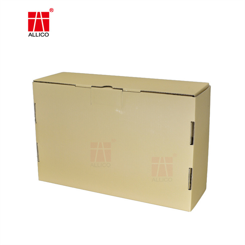 Book Shape Folding Box Printable Logo Gift Box Corrugated Packaging Box
