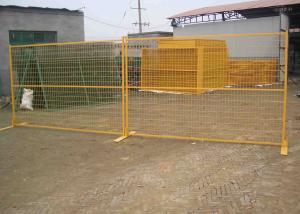 Wholesale Canada 6ft Height Temp Construction Fence Hot Dip Galvanized Then Powder Coated from china suppliers