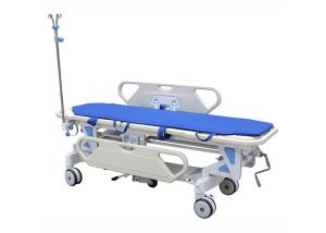 Wholesale Adjustable Medical Patient Transfer Trolley Manual Hospital Ambulance Stretcher from china suppliers