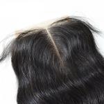Free Middle 3 Part Lace Top Closure 120% Brazilian Virgin Hair Body Wave Closure