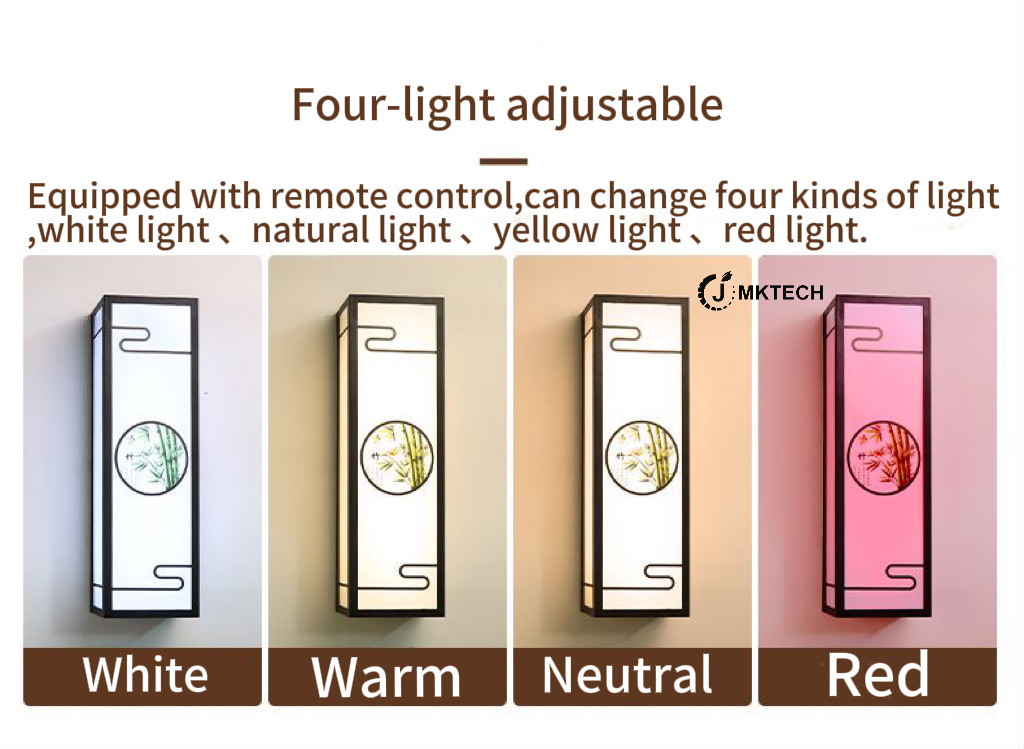 Copper Marble Waterproof Wall Sconce Outdoor Wall Light For Patio