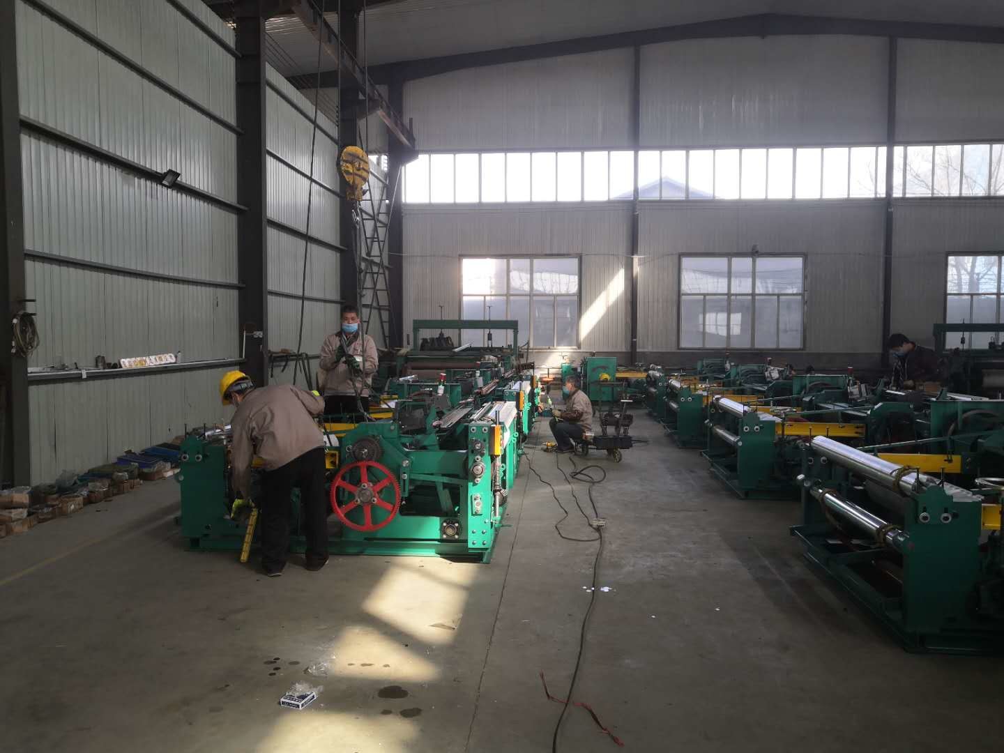 1.3m 1.6m Width 0.12mm 70rpm Wire Mesh Equipment