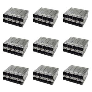 Wholesale SFP0-3027-L 5GB/S 2X4 Ports SFP Cage&amp;Connector Without Leds from china suppliers