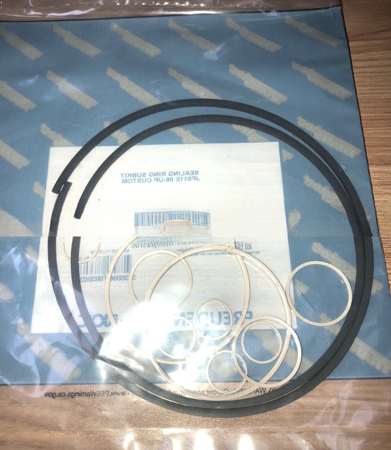 NISSAN Sealing ring kit for Jatco JF011E RE0F10A/RE0F10B F1CJA W1CJA Genuine OEM