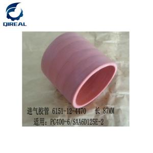 Wholesale 6D125 Intake Pipe 6151-12-4470 For PC400-6 Excavator from china suppliers
