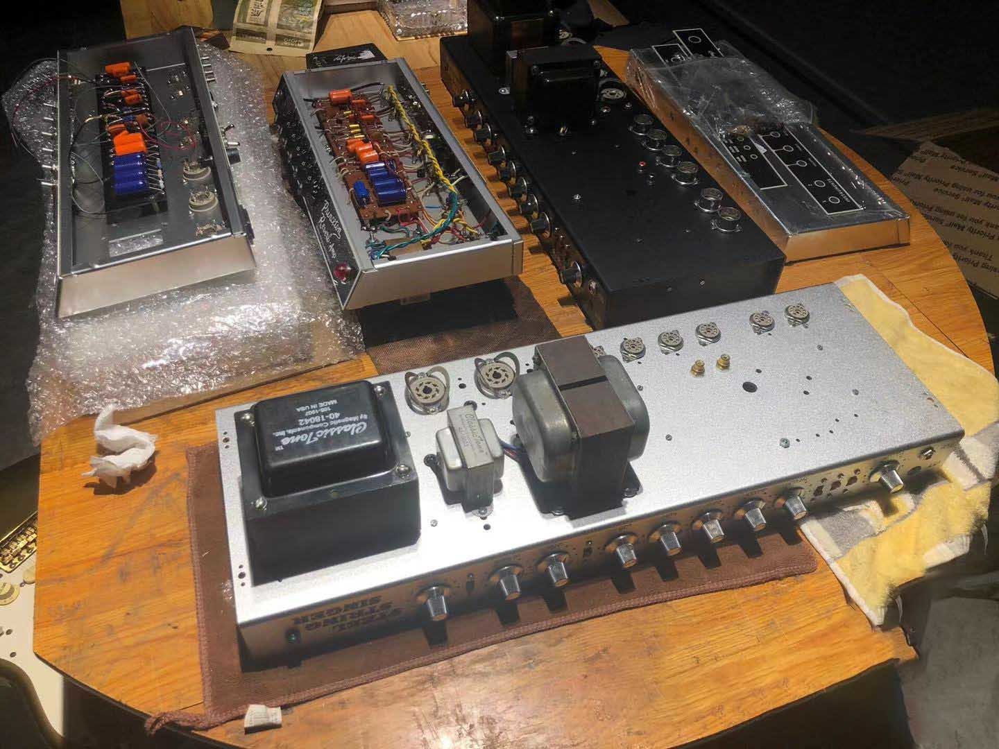 Custom Grand Tube Amplifier Head Overdrive Special Reverb 60W 2*6L6 5*12ax7 1*12at7 Tubes
