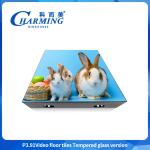 2025 Wholesale P3.91 Led 3d Dance Floor Transparent Glass Floor Dance Led