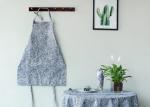 Printing Polyester Cotton 65 * 80cm Kitchen Cooking Apron
