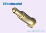 90 Degree Bending Single Head Doubel Head Gold Plating Pogo Pin ,Spring Loaded