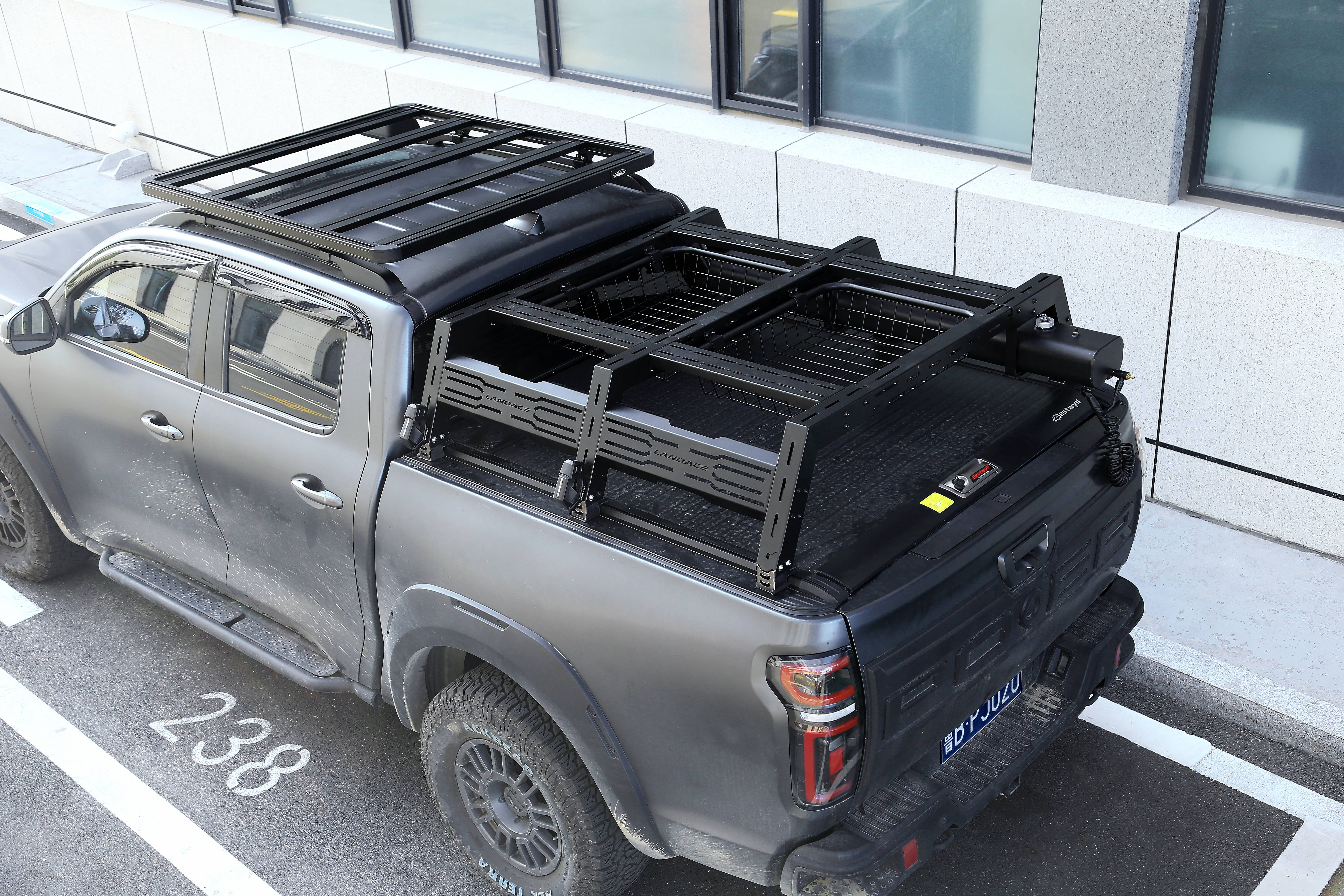 Chevrolet Silverado Sierra Tonneau Cover Hard Type Retractable Canopy Roller Shutter