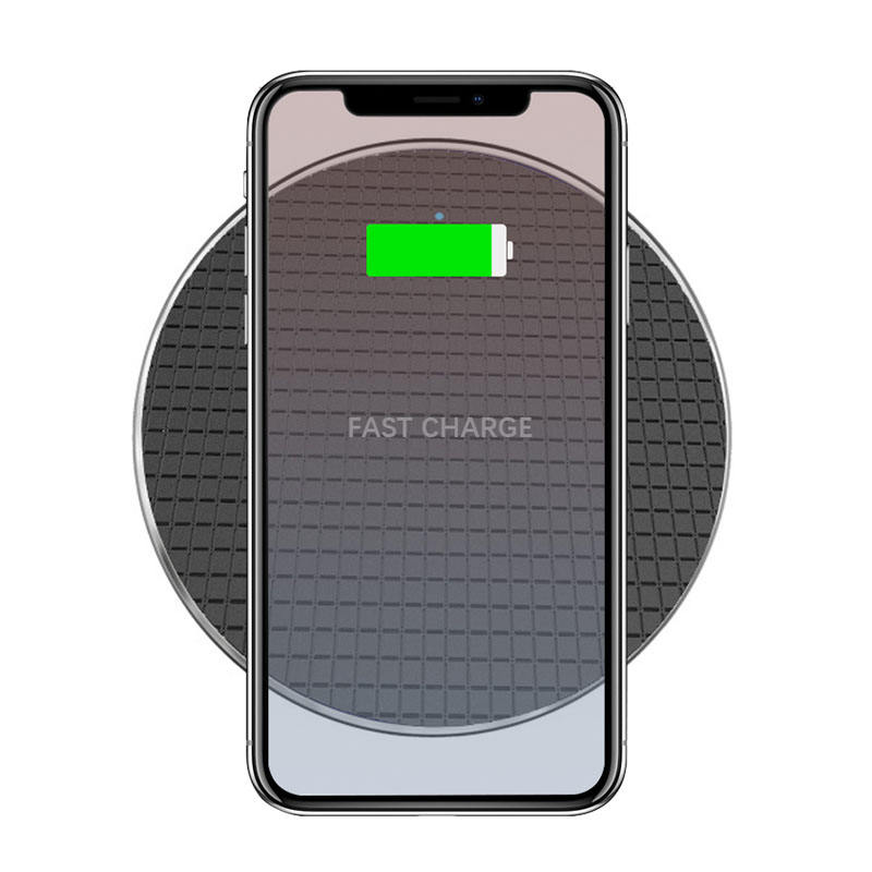 10W Ultra Thin Smartphone Wireless Charger 110 - 205KHz Qi Charger Pad