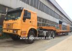 Cargo Semi Low Bed Heavy Duty Semi Lowbed Trailer JOST 3.5 Kingpin