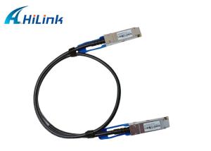 Wholesale QSFP MSA Direct Attach Copper Cable 26AWG Passive Twinax HILINK QSFP56-200G-PCU1M from china suppliers