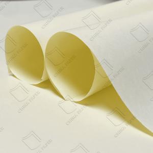 Wholesale Woodfree Cream / Yellow Offset Paper 100% Virgin Pulp 50 To 120 GSM from china suppliers