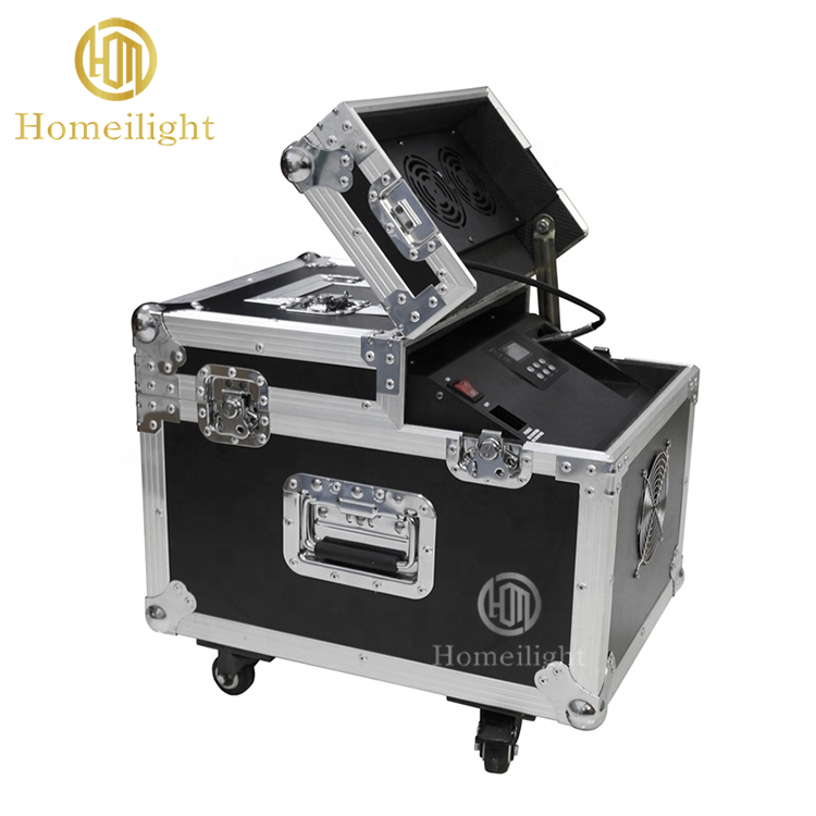 Limited Insurence 600w Dual Hazer Machine Fog Smoke Haze Machine DMX 512 with Flight Case