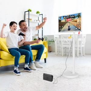 Movable Floor Mounted Touch Screen Stand By Me Tablet For Live Streaming Tv Games And Fitness