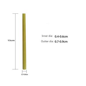 Wholesale 15cm Reusable Bulk Bamboo Drinking Straws Compostable Smoothie Straws For Juices from china suppliers