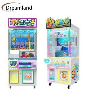 Wholesale Dreamland coin operated real catch fishing machine children catching crab lobster vending machine from china suppliers