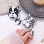For Apple Airpods Case Cartoon Earphone Cover With Lovely Ring 3D Animal Cartoon