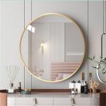 Aluminium Color Frameless Decorative Wall Mirror for Bathroom in Fashion Living
