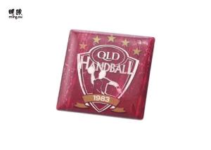 Wholesale Square Steel Personalised Pin Badges No Minimum Printed Design For Promotion from china suppliers
