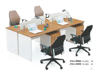Wholesale modern 4-seat office staff workstation furniture in warehouse in Foshan from china suppliers