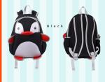 Black Pretty Animal Toddler Backpack With Reduced Pressure Shoulder Straps