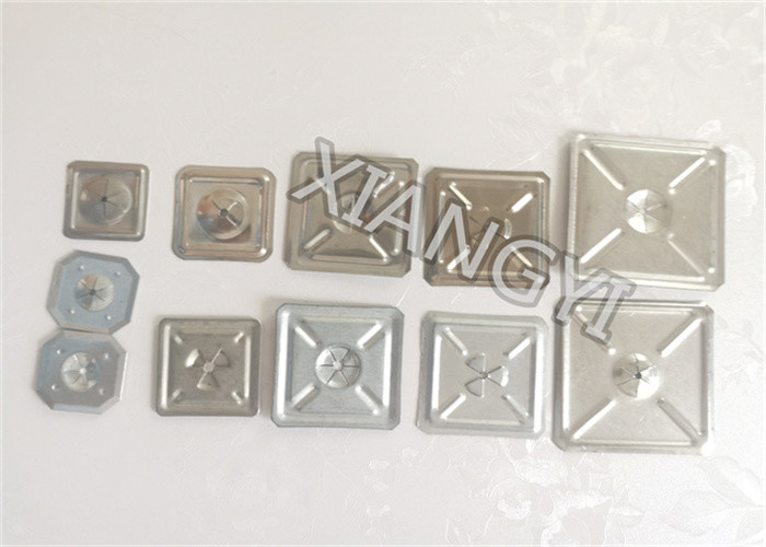 Galvanized Steel Stainless Steel Square Self Locking Washers To Fix Insulation Nails