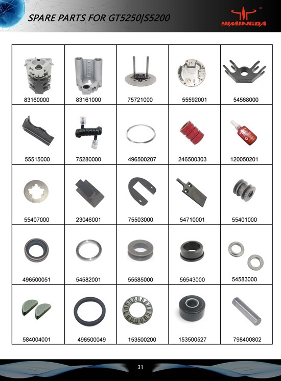 Retainer Auto Cutter Parts PN 776101049 External Series For Cutter