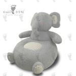 Child Friendly Stuffed Animal Sofa Couches Baby Infant Mothercare Grey Plush