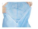 FDA Food Processing Durable Unisex Medical Protective Coverall
